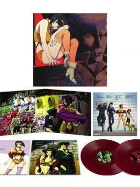 Cowboy Bebop Soundtrack 2-LP ~ Exclusive Colored Vinyl + Poster ~ New/Sealed!